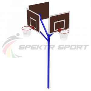 Купить Стойка баскетбольная уличная комбинированная (3 щита) в Тотьме 