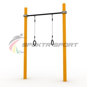 Купить Турник классический для занятий Воркаут с кольцами SP WRK-07 + Rings_76mm в Тотьме 