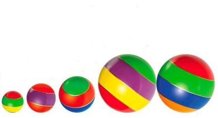 Купить Мячи резиновые (комплект из 5 мячей различного диаметра) в Тотьме 